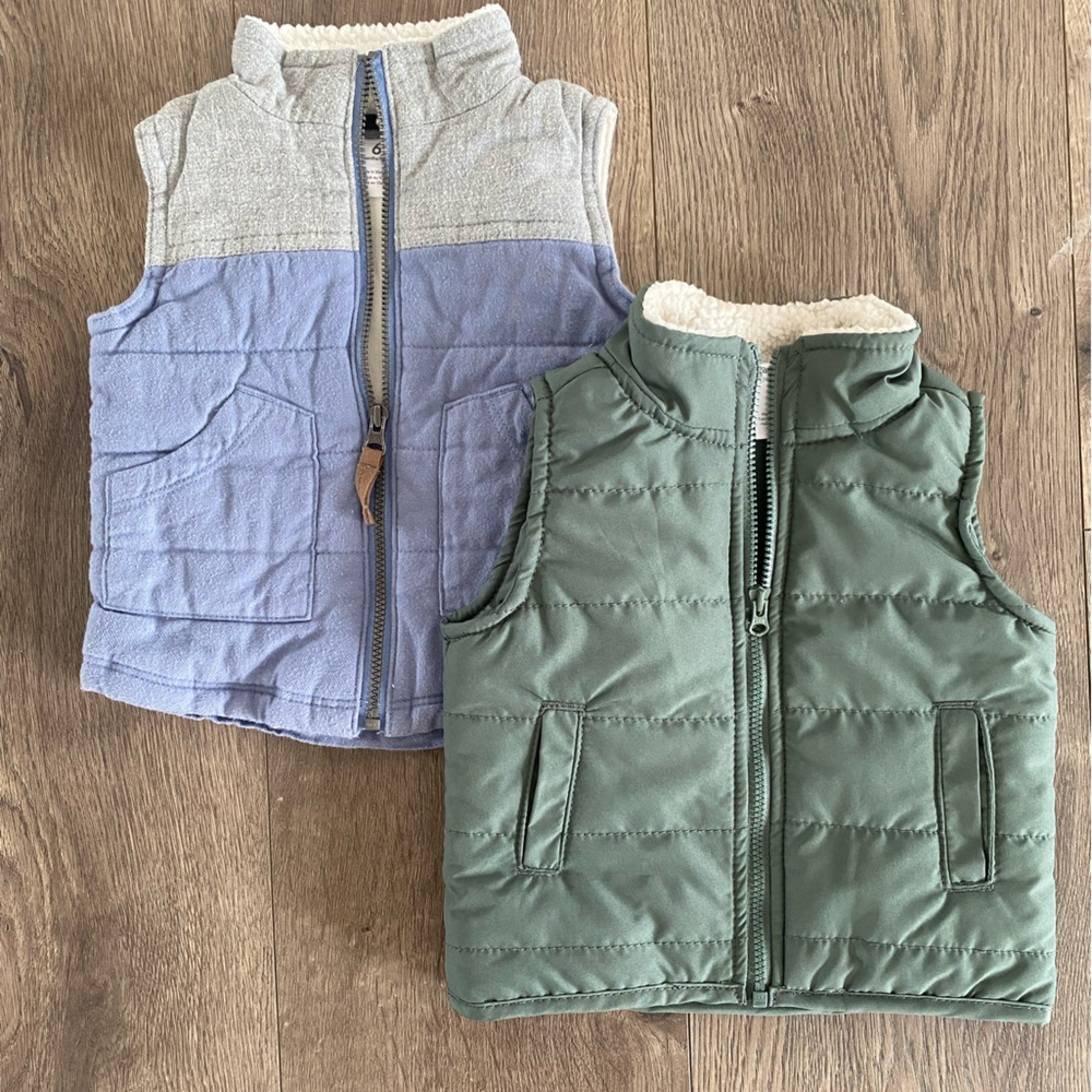 Baby Boy Vests 6M